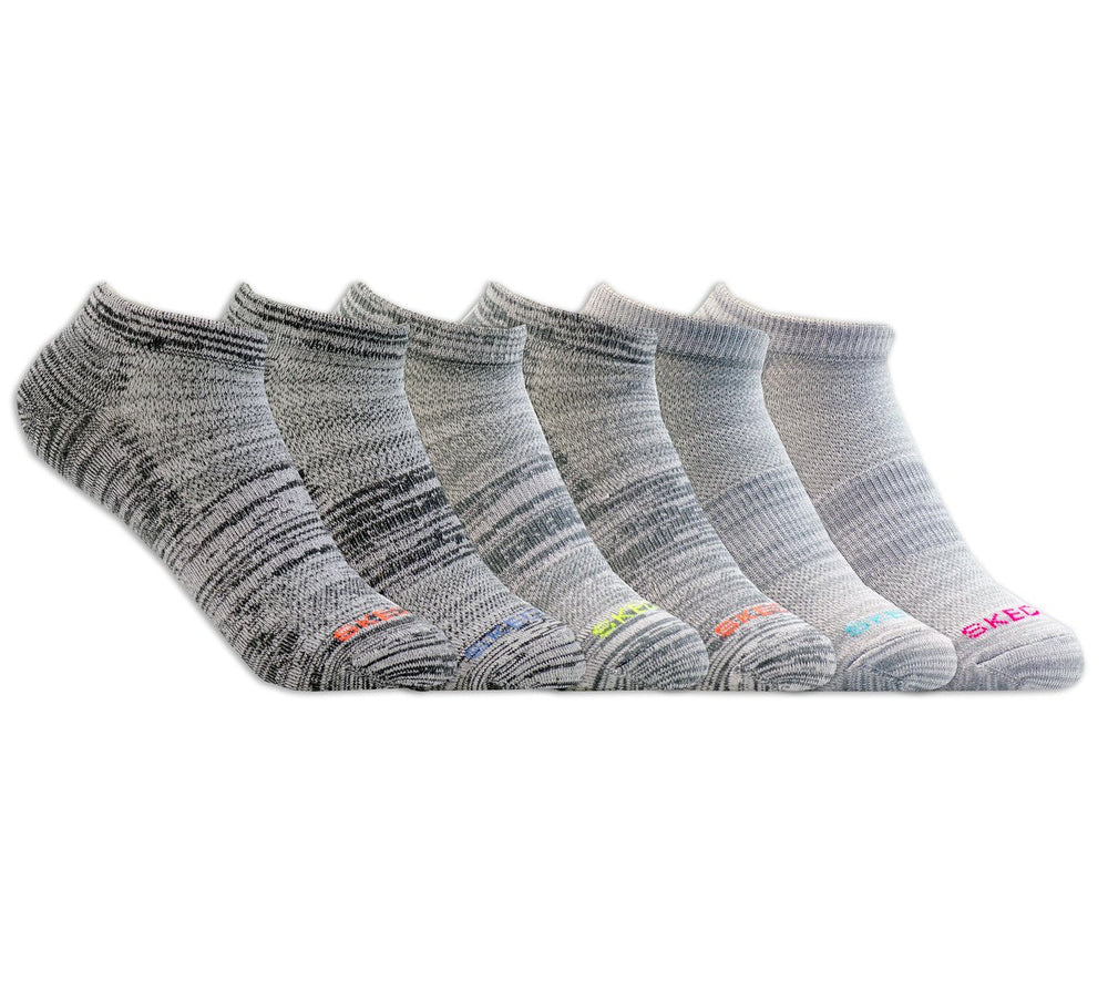 6 Pack Women's Low Cut Sport Stripe Socks | Skechers near me
