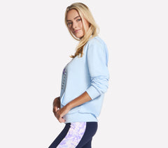 Floral Diamond Pullover Hoodie | Women Skechers for sale