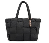Quilted Checkered Shopper Bag | Skechers sale