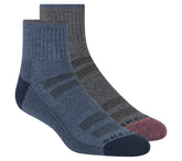Mens Trail Quarter Coolmax Socks - 2 Pack | Skechers online shop