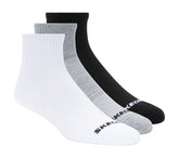 3 Pack Quarter Crew Sport Socks | Skechers outlet