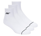 Quarter Premium Basic Socks - 3 Pack | Skechers for sale