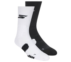 2 Pack Performance Basketball Crew Socks | Skechers discount
