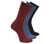 3 Pack Men's Reflective Performance Half Terry Crew Socks | Skechers online shop