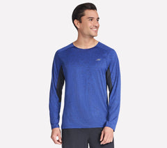 GO DRI Circuit Long Sleeve Tee | Men Skechers for sale