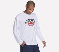Hoops Long Sleeve Tee | Men Skechers for sale