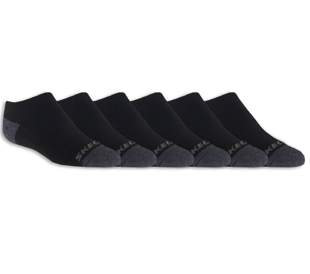6 Pack Boys' No Show Socks | Skechers near me
