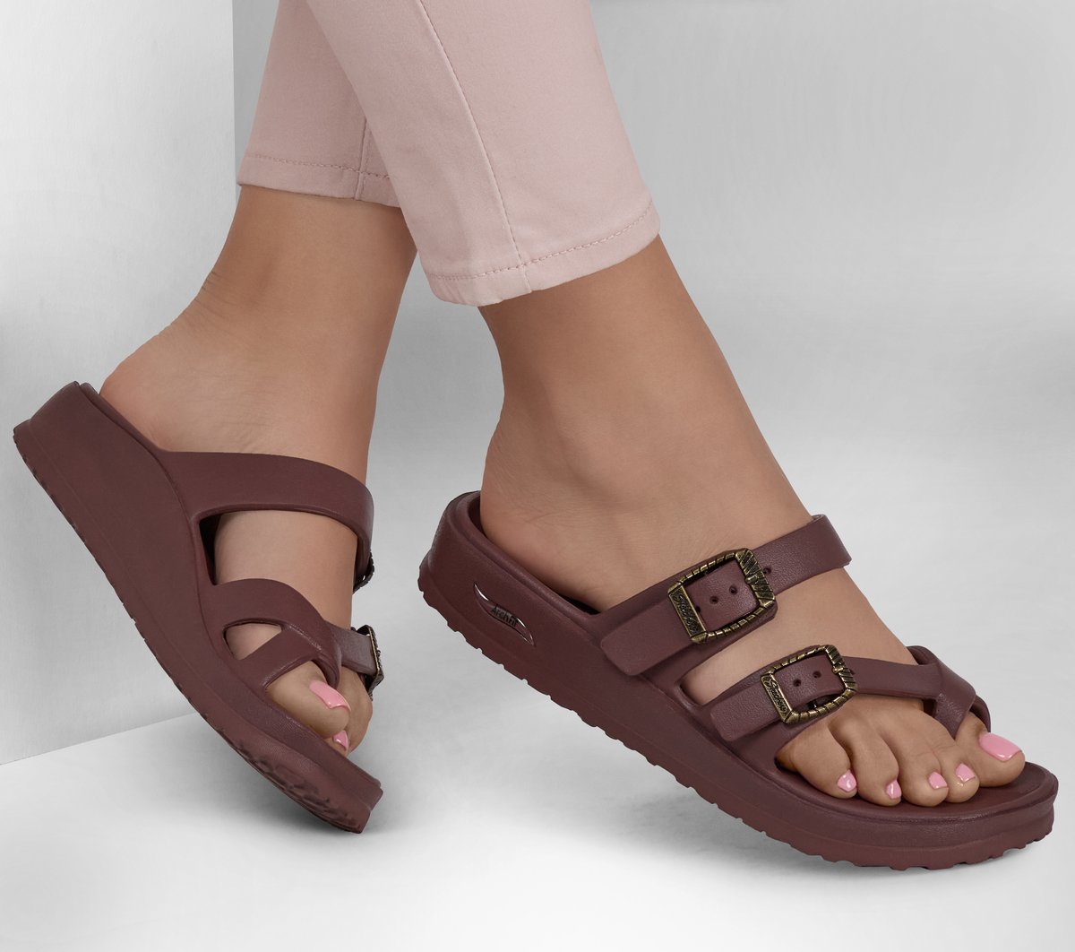 Foamies: Arch Fit Cali Breeze 2.0 - Poppy Shoes | Women Skechers sale