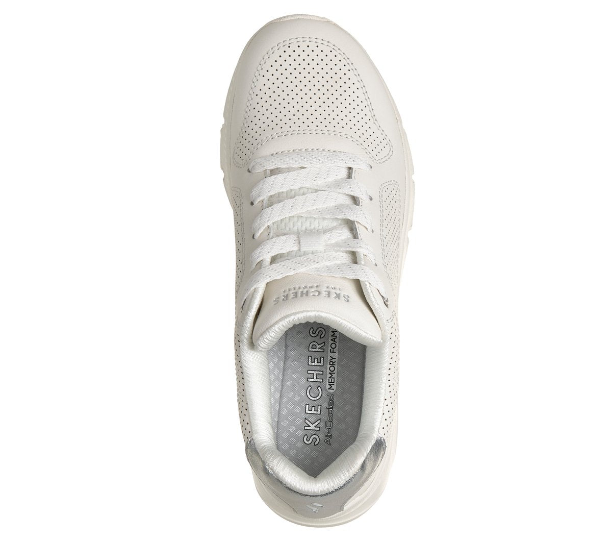 Premium Leather UNO Icon - Idolized Air Shoes | Women Skechers for sale