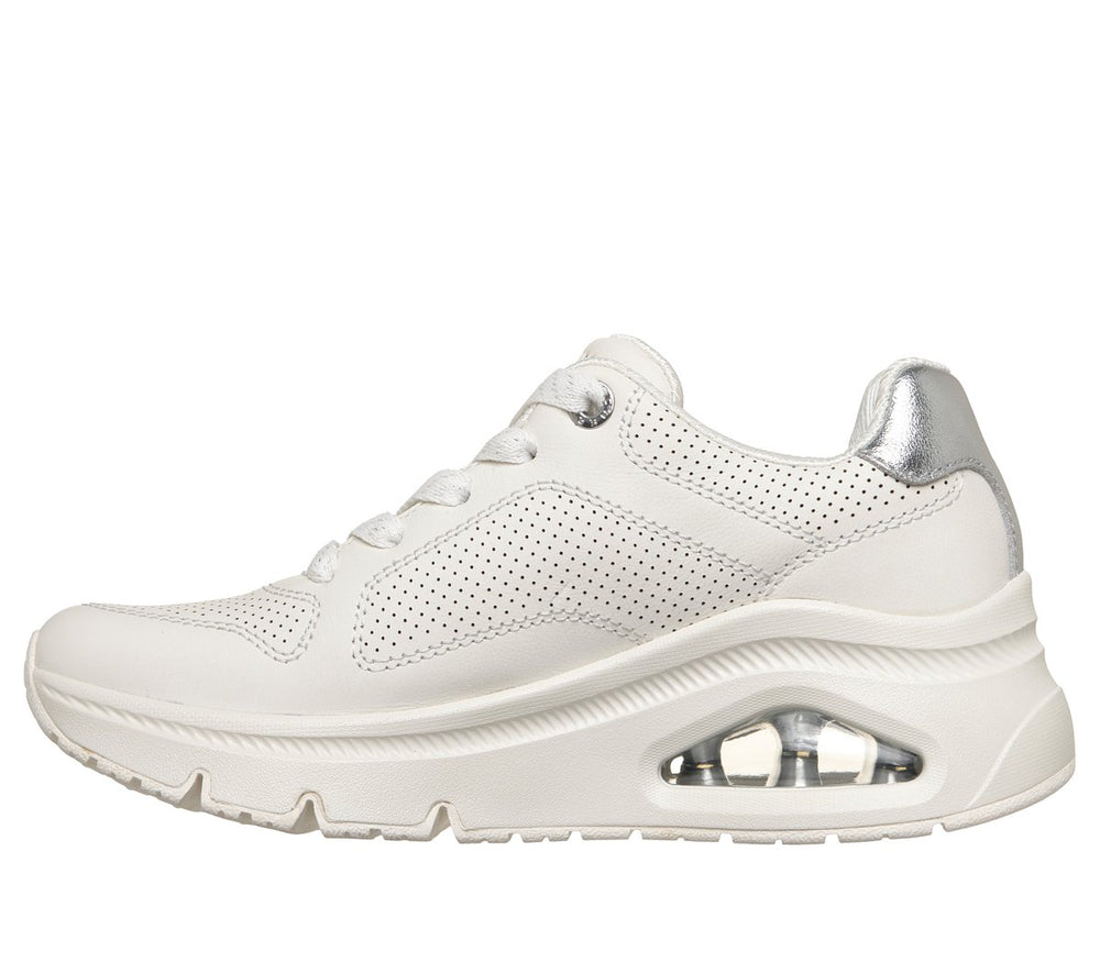 Premium Leather UNO Icon - Idolized Air Shoes | Women Skechers for sale