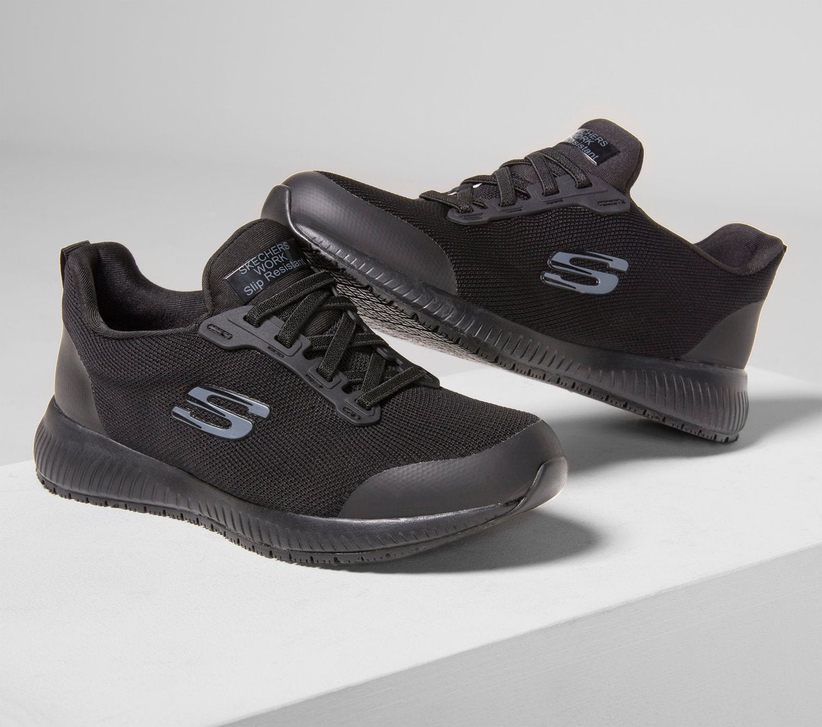 Work Slip-Resistant Relaxed Fit: Squad Shoes | Women Skechers for sale