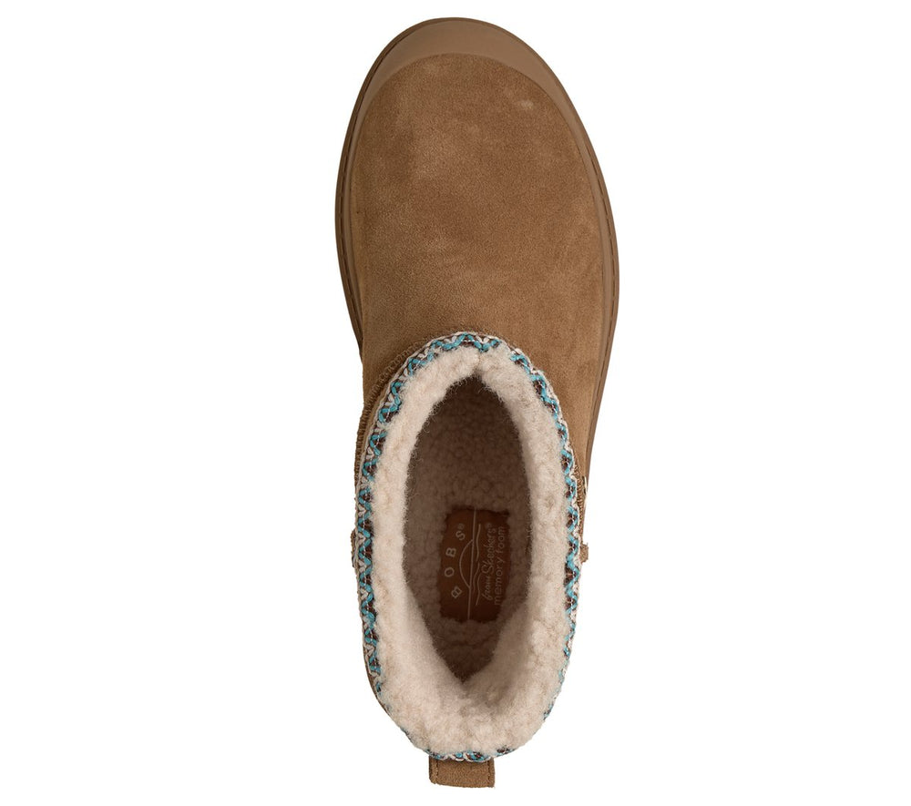 BOBS Dakota - Suede Stomper Shoes | Women Skechers discount