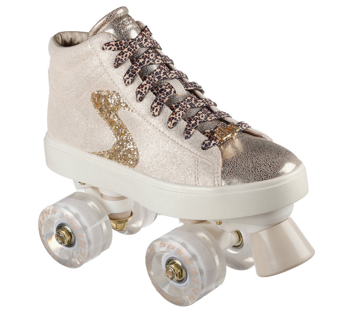 4 Wheeler - 24K Gold Shoes | Women Skechers for sale