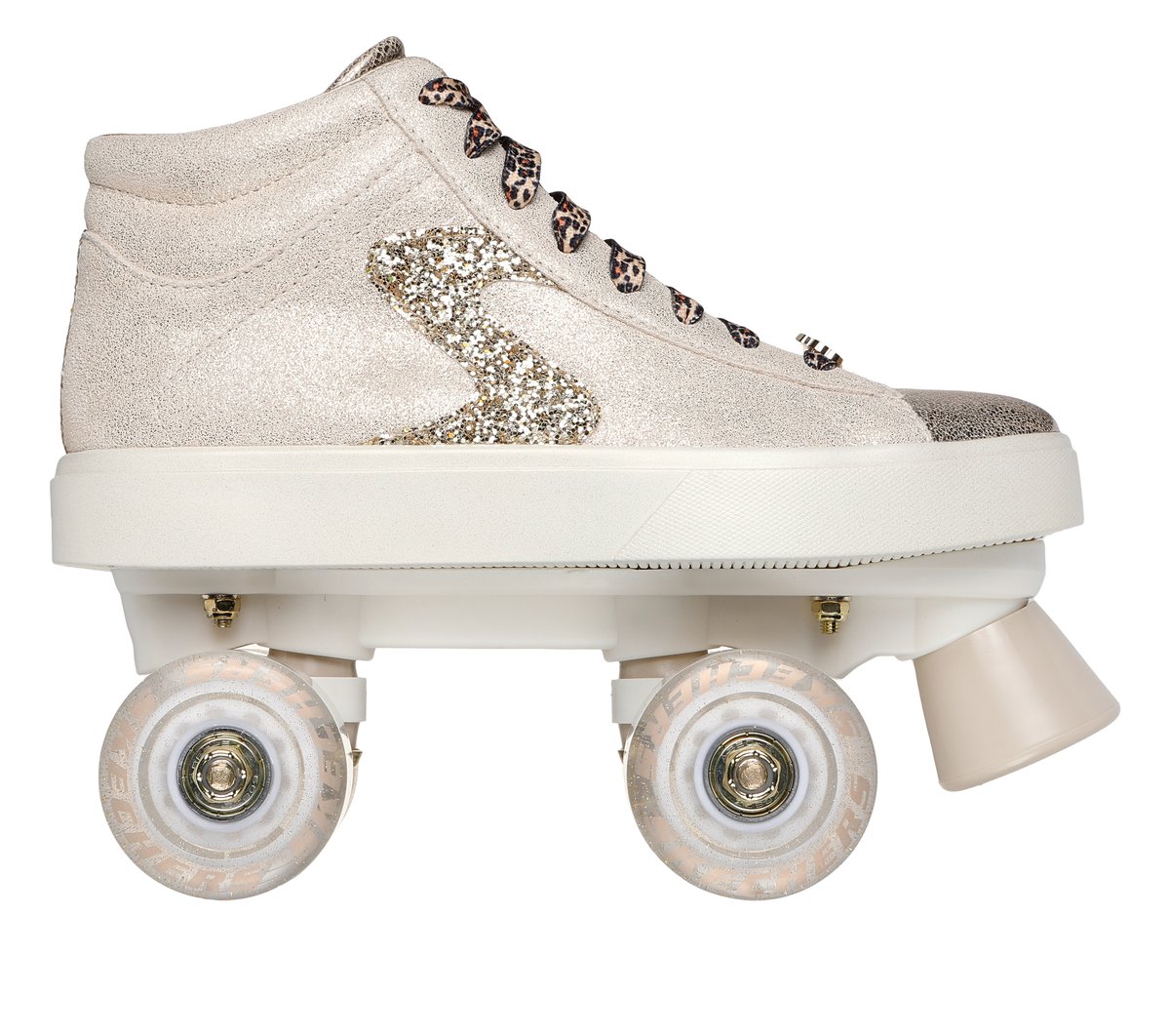 4 Wheeler - 24K Gold Shoes | Women Skechers for sale