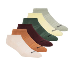 6 Pack Core Low Cut Medium Socks | Skechers for sale