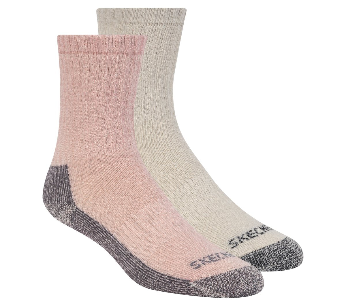 2 Pack Women's Crew Wool Socks | Skechers for sale