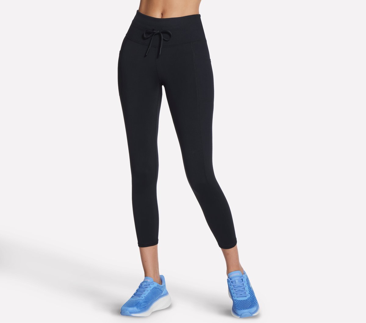 GO WALK Rib Mix High Waisted 7/8 Legging | Women Skechers online shop
