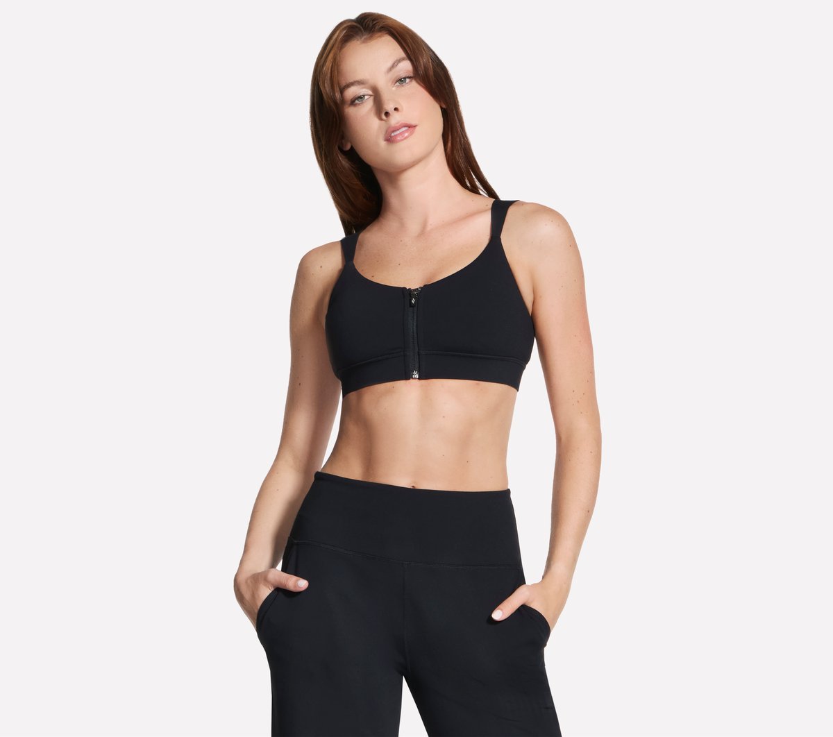 GO WALK Evolution Zip Front Bra | Women Skechers near me