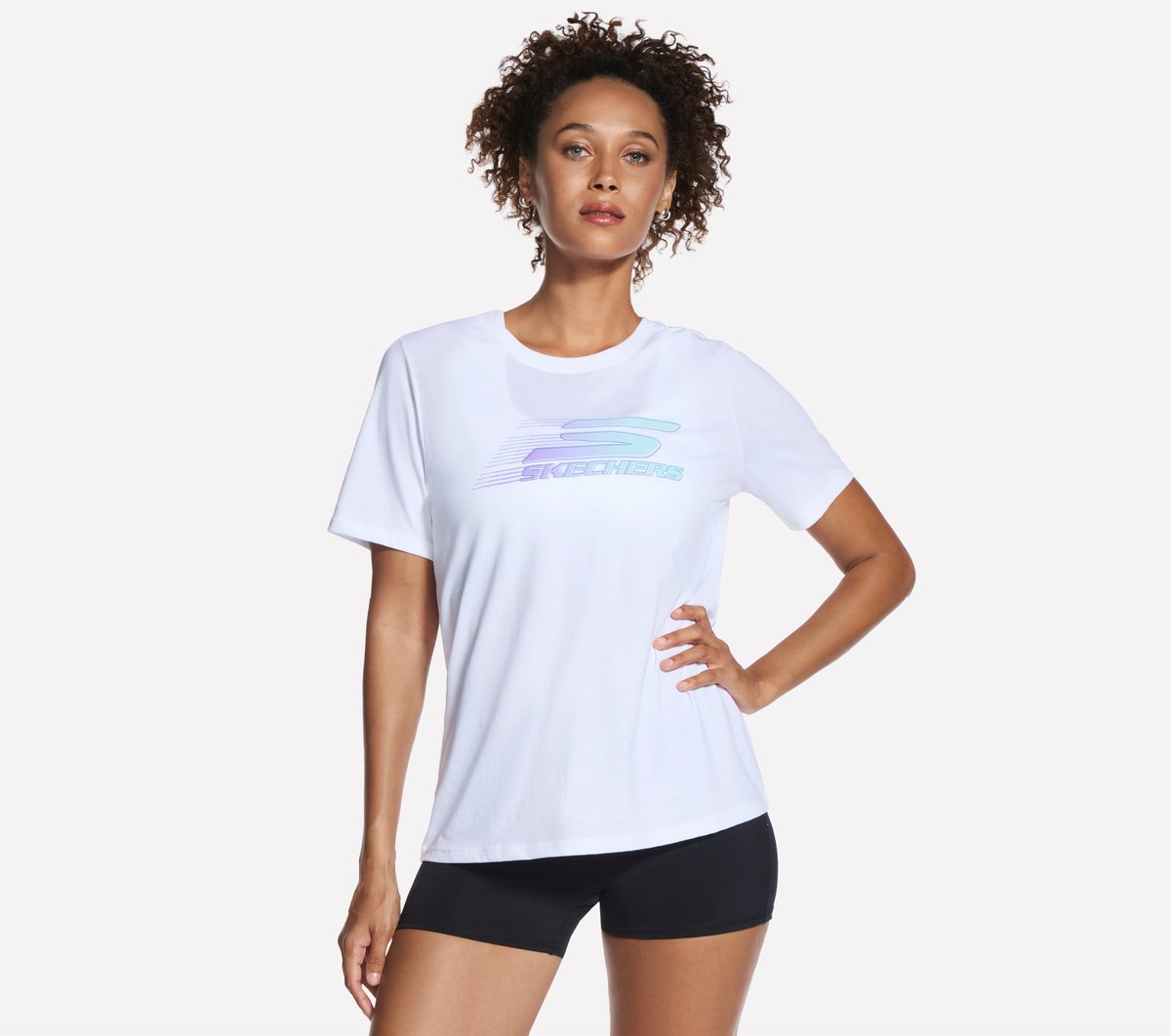 Motion Short Sleeve Tee | Women Skechers for sale