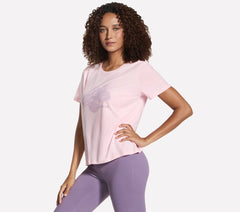 Hibiscus Short Sleeve Tee | Women Skechers discount