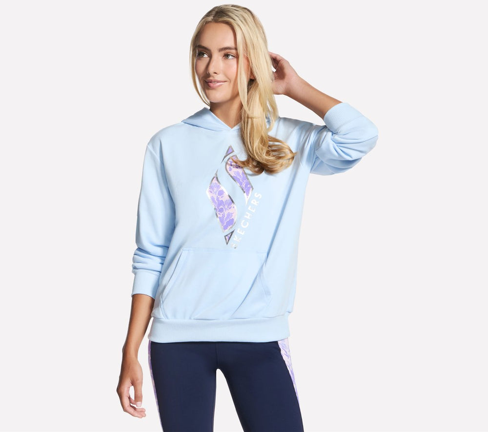 Floral Diamond Pullover Hoodie | Women Skechers for sale