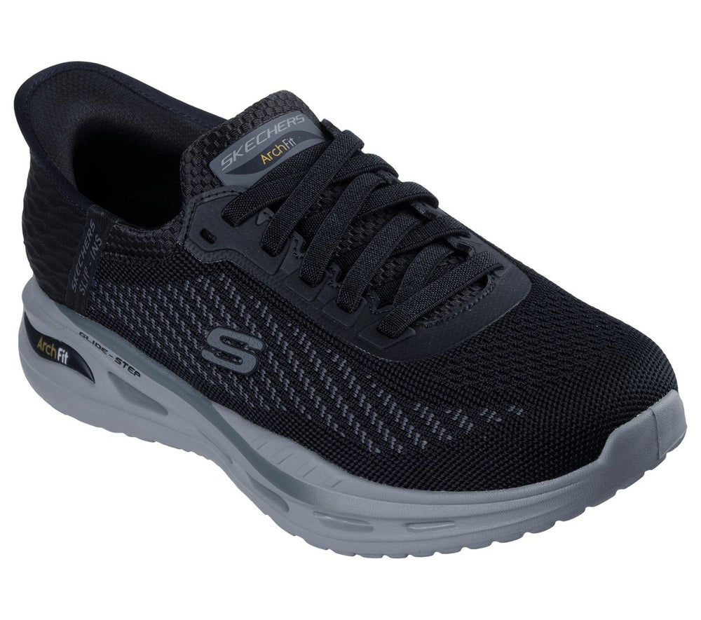 Slip-ins Relaxed Fit: Arch Fit Orvan - Drex Shoes | Men Skechers near me