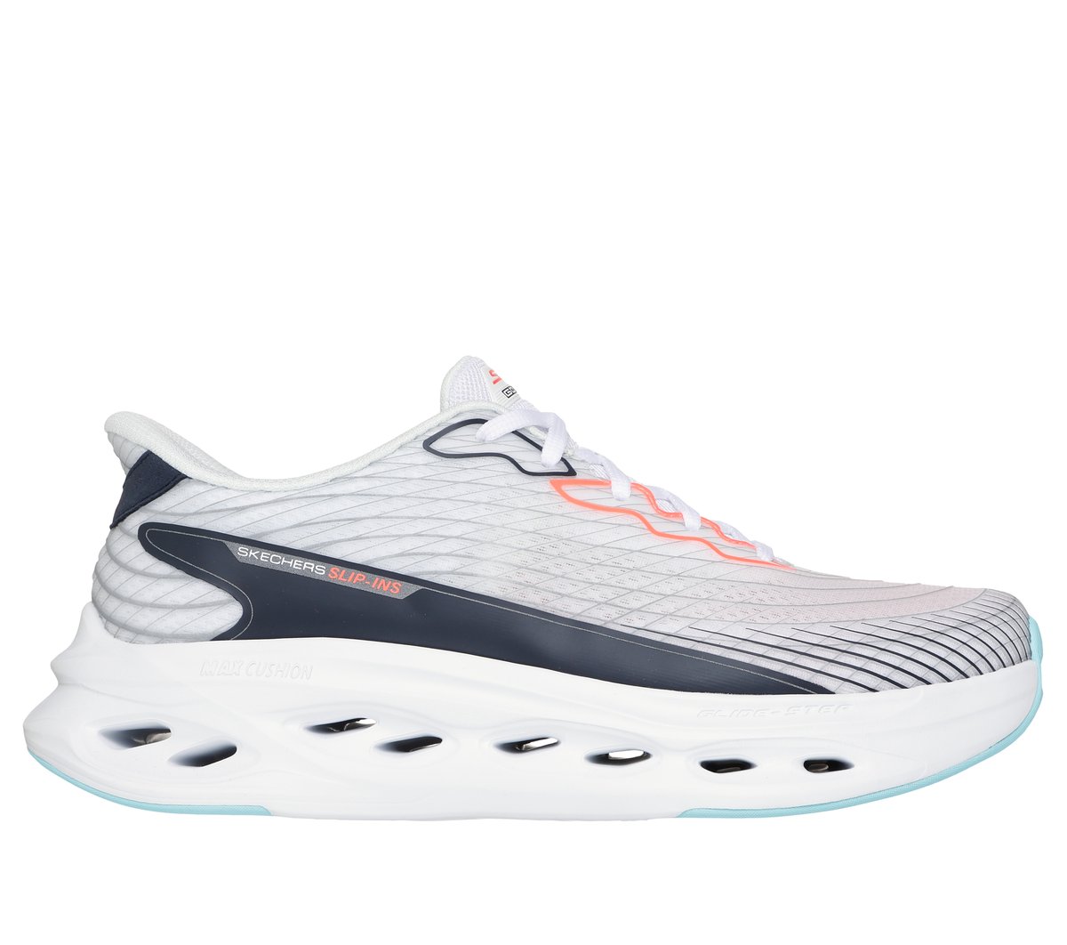 Slip-ins: Max Cushioning Glide-Step - Sapphire Shoes | Men Skechers near me
