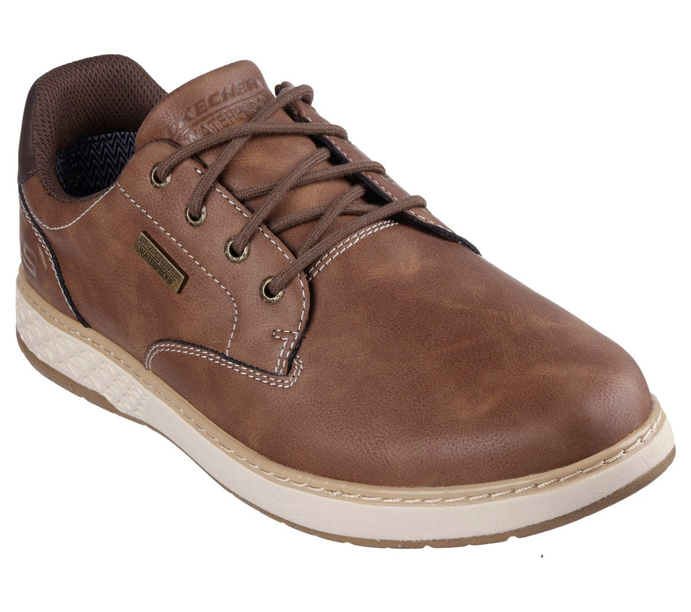 Waterproof Relaxed Fit: Garlan - Pryor Shoes | Men Skechers for sale