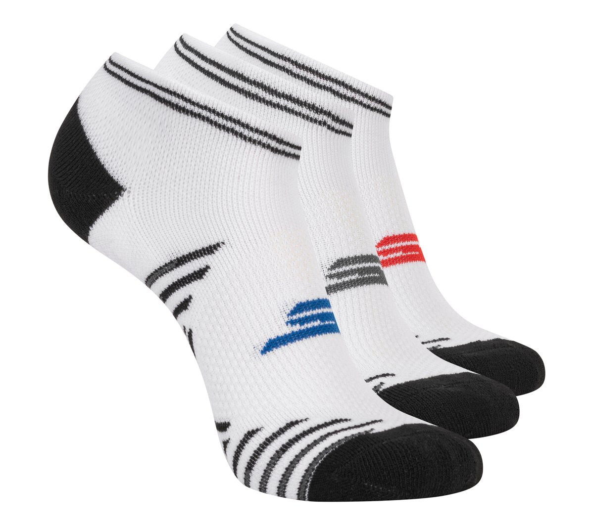 3 Pack Men's Performance Low Cut Running Socks | Skechers discount