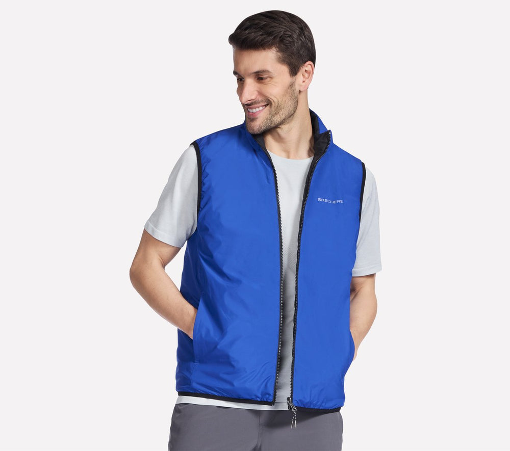 GO SHIELD Cozy Fit Altitude Reversible Vest | Men Skechers near me