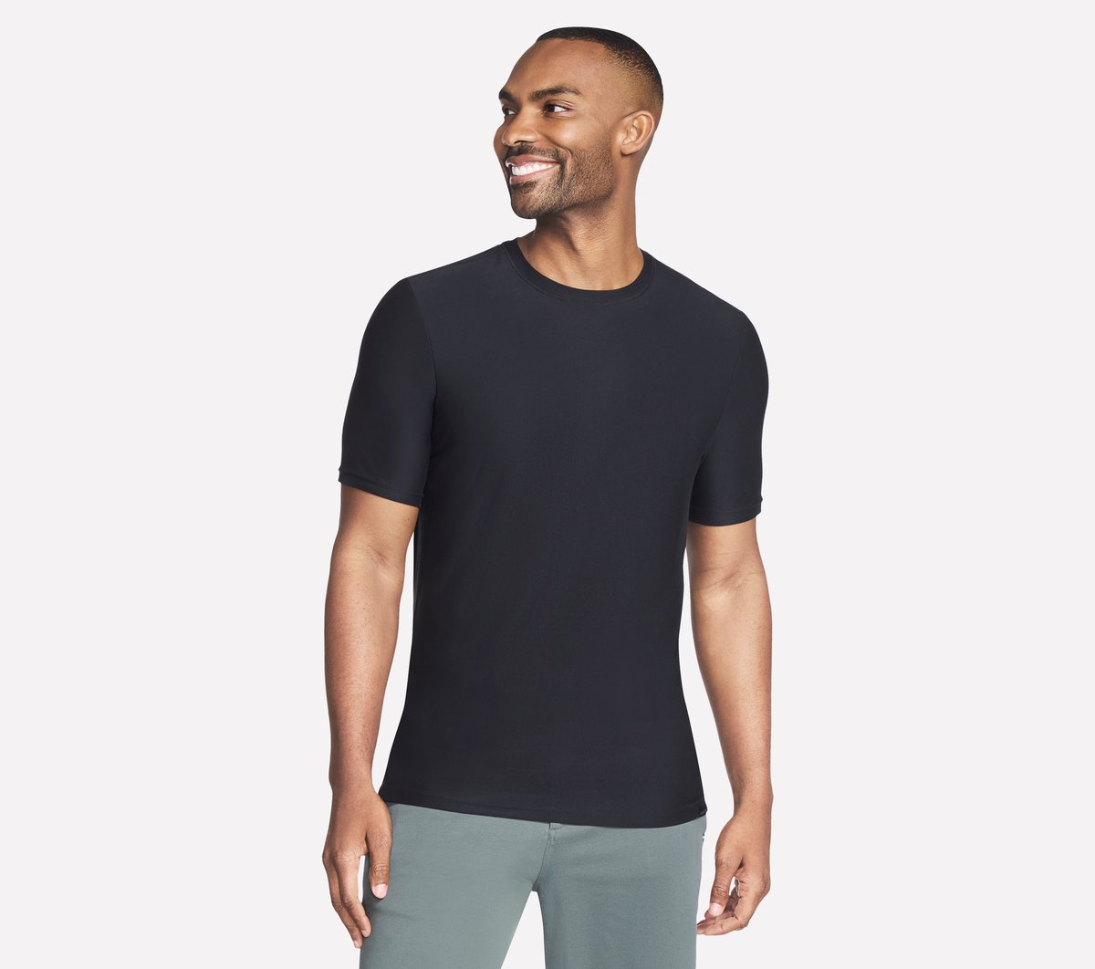 GO DRI All Day Solid Tee | Men Skechers for sale