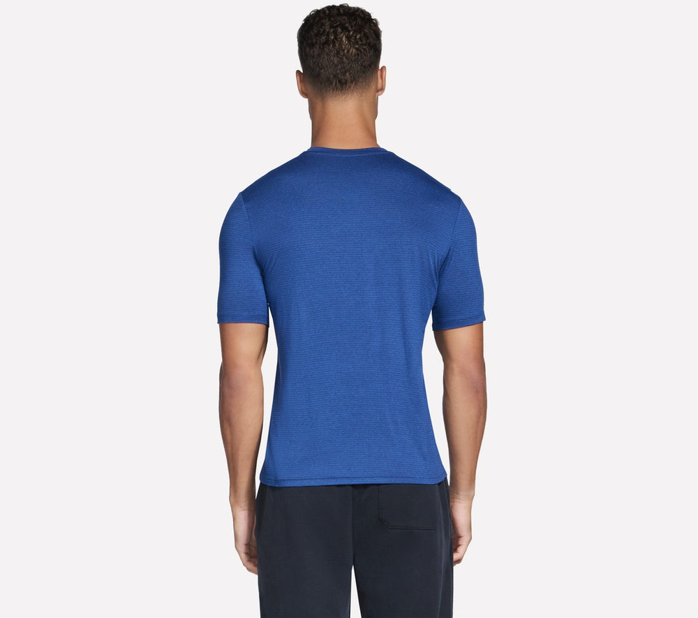 GO DRI All Day Stripe Tee | Men Skechers near me