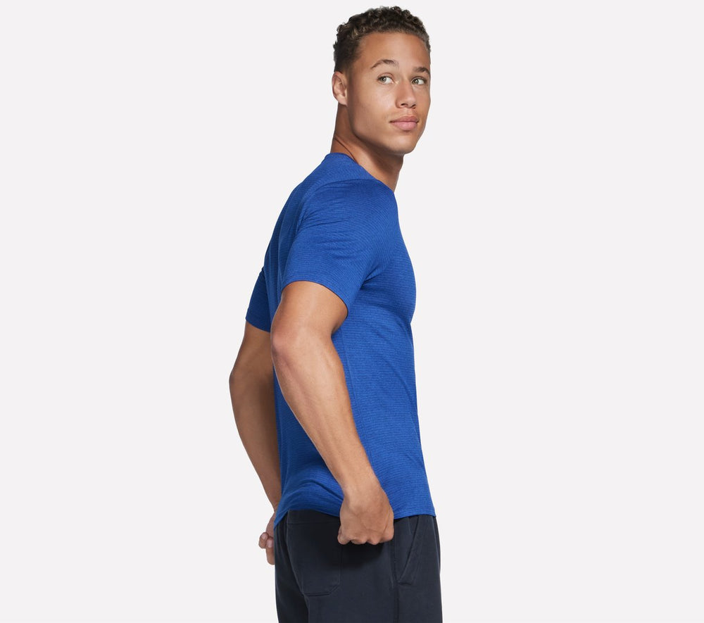 GO DRI All Day Stripe Tee | Men Skechers near me