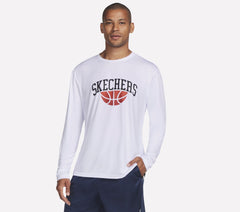 Hoops Long Sleeve Tee | Men Skechers for sale
