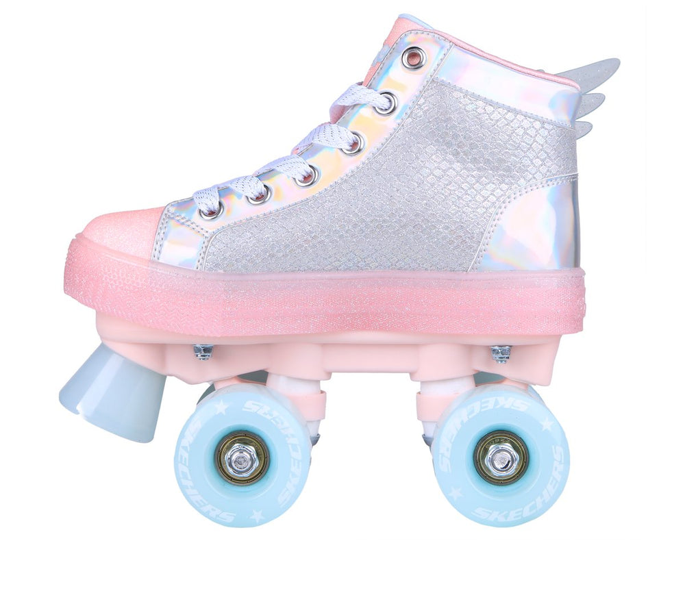 Twinkle Toes: Shuffle 4 Wheeler - Unicorn Soaring | Men Skechers outlet