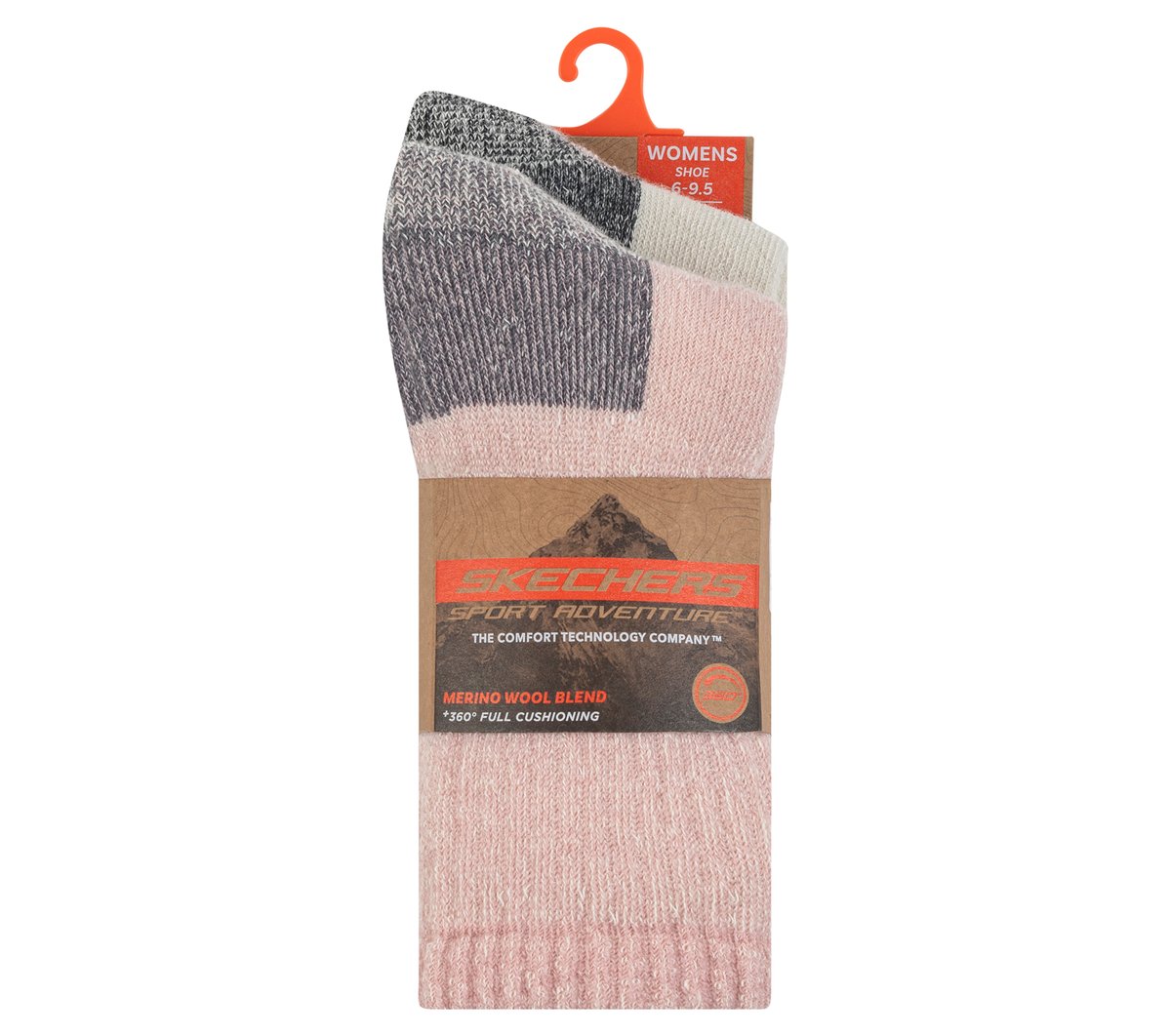 2 Pack Women's Crew Wool Socks | Skechers for sale