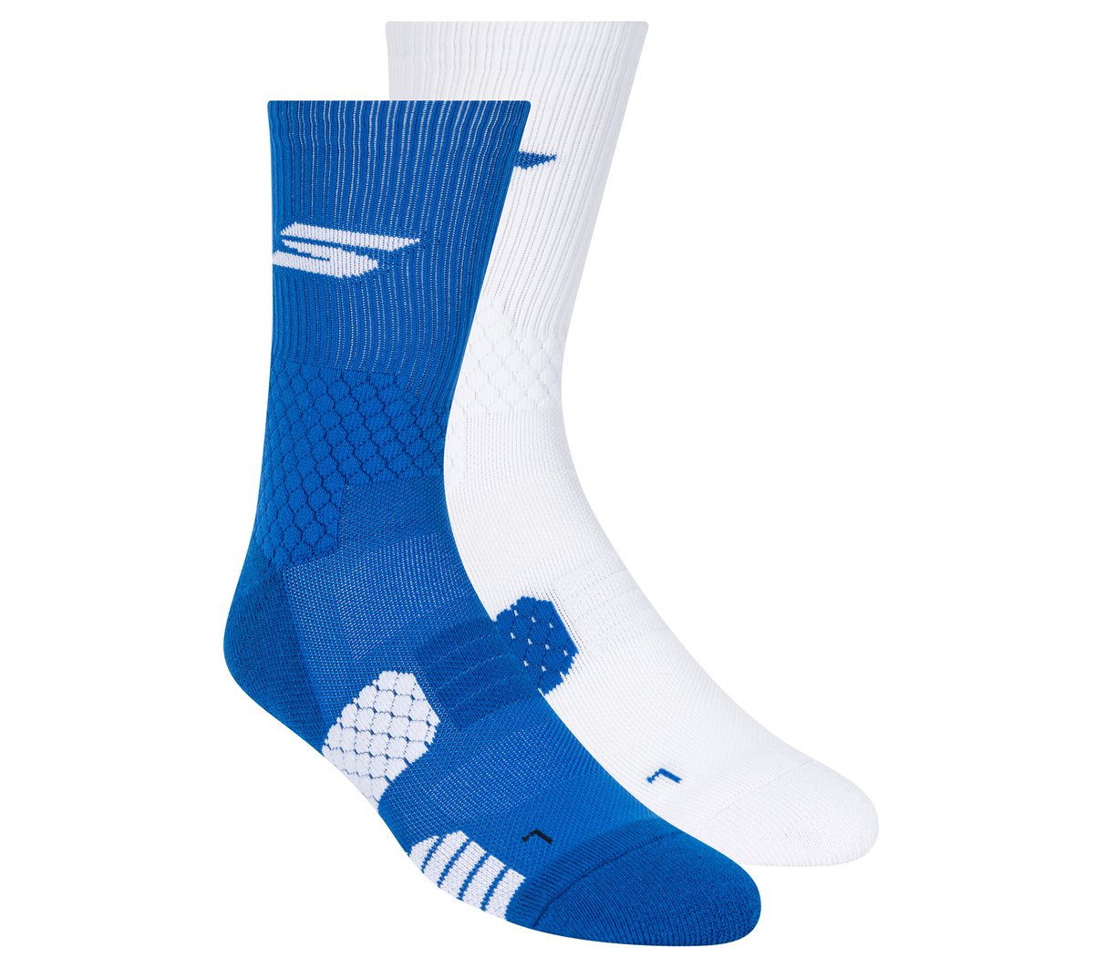2 Pack Performance Basketball Crew Socks | Skechers outlet
