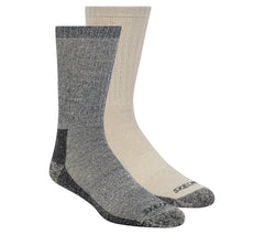2 Pack Men's Crew Wool Socks | Skechers online